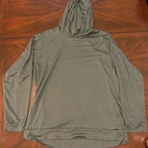 XL Nike dri fit hoodie dark gray